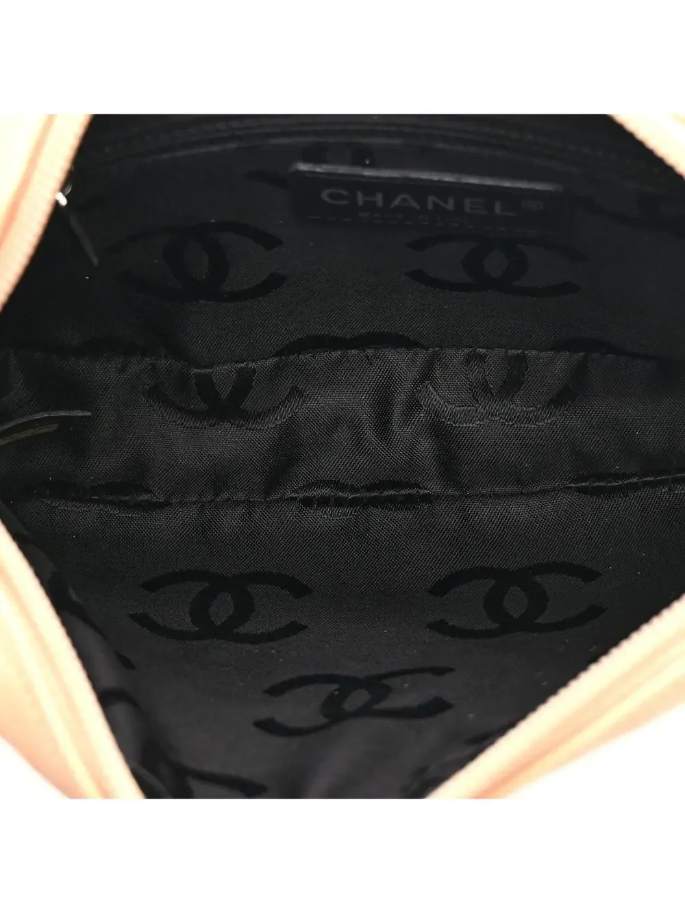 Chanel Calfskin Quilted Cambon Pochette #328854C19B